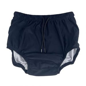 AQX Couche lavable anti-fuite pour adultes ayant des besoins spéciaux, couches de natation à remonter pour protection contre l'incontinence, unisexe (taille S, bleu) (RAHUAQX, neuf)
