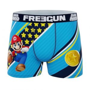 FREEGUN Boxer Homme Super Mario Bros (XL, Mario 8.4) (FUN_HEAD, neuf)