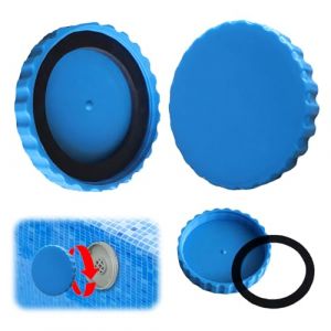 CHIHOLEN Ensemble de fermeture d'hiver pour piscines Intex et Bestway, 2 bouchons d'hiver avec joints adapt&eacute;s, accessoires de piscine, bouchon de fermeture d'hiver &eacute;tanche au gel pour piscine (Chiholen-EU, neuf)