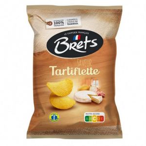 BRETS - Chips Saveur Tartiflette 125G - Quatre Articles (Ponera, neuf)