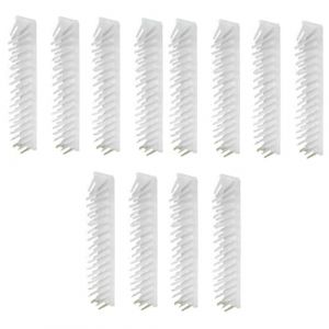 Kisangel Jouet Chat 12 Pièces Chat Lui-même à Chat Masseur Coin Chat Pyjama Jouet Outil De Toilettage Pour Chat Brosse Chat Le Chat Appareil De Beauté Chaton Peigne De Massage Blanche (Banquetan, neuf)