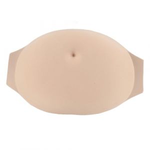 ciciglow Faux Ventre de Grossesse, Faux Ventre de Grossesse Doux et Respirant, Faux Ventre L&eacute;ger pour Jeu de R&ocirc;le, Facile &agrave; Porter (Petit (5,9 pouces)) (Sharainny, neuf)