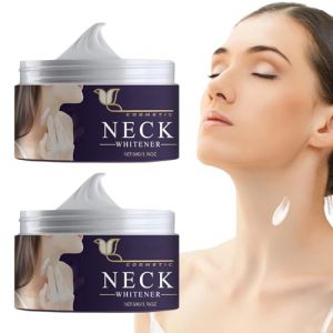 Crème Pour Le Cou, Crème Raffermissante Pour Le Cou, Crème Tenseur Pour Le Cou, Crème Hydratante Anti-Rides Pour Le Cou, Lisse Les Fines Rides, La Peau Relâchée Et Tombante, 2 Pièces (OuMeiLe-EU, neuf)