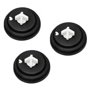3pcs Rondelles de Joint Chasse D'eau WC, Membrane Chasse D'eau pour WC, Membrane Flotteur WC, Compatible avec Vannes d'Entr&eacute;e Lat&eacute;rale et Inf&eacute;rieure (WovaOrx, neuf)