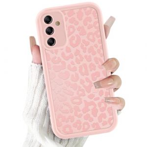 ZhuoFan Coque pour Samsung Galaxy S24 5G 6,2”, Aesthetic Léopard Motif Étui Rose Mat Housse Ultra Mince TPU Souple Silicone Case Antichoc Anti-Rayures Bumper Protection Cover, 03 (BAROR TRADING, neuf)
