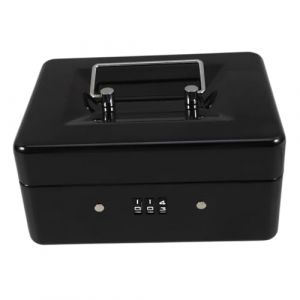 DOITOOL Bo&icirc;te &agrave; Cadenas Petite avec Serrure &agrave; Code Coffre de Rangement S&eacute;curis&eacute; pour Documents et Objets Bo&icirc;te Portable Robuste pour Bureau et Usage Multiple (Facing the Ocean, neuf)