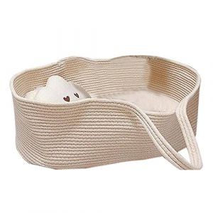 Yuehuamech Bébé Moïse Panier Portable Bébé Lit De Poche Moïse Panier Coton Corde Infantile Lit Nacelle Bébé Literie Bébé Sac de Couchage pour Voyage en Plein Air De Voiture (Yumech, neuf)