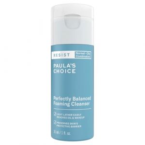 Paula's Choice RESIST Anti &Acirc;ge Nettoyant Moussant Visage - R&eacute;duit les Points Noirs & les Imperfections - Demaquillant avec Acide Hyaluronique - Peaux Mixtes &agrave; Grasses - 30 ml (Paula's Choice Europe, neuf)