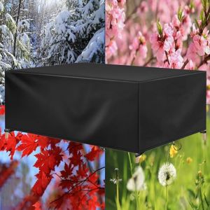 AJALGZ Bâche de Protection pour Salon de Jardin Imperméable Housse Table de Jardin 180x100x80cm/Longueur x Largeur x Hauteur Résistant aux UV 420D Oxford Housse de Meubles Housse Salon de Jardin (YouZheng, neuf)