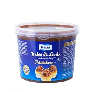 Mardel - Chef pâtissier Dulce de Leche - Idéal pour les pâtisseries - Les vrais desserts sont faits avec Dulce de Leche - 1 kilogramme (Gourmedi, neuf)