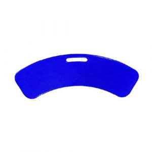 Cachpib Planche de transfert pour patients pour le transfert de patients ou handica du fauteuil roulant au lit, aux toilettes, à la baignoire, à la voiture, capacité de charge de 100 kg, bleu foncé (GalaxyK19, neuf)