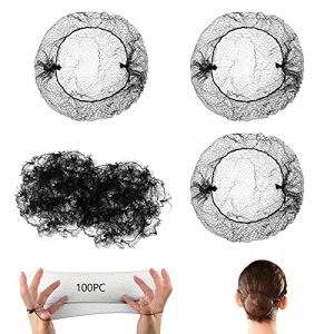 Filet Chignon, Filet Cheveux, Filets &Agrave; Cheveu, Filets &Agrave; Cheveux Invisibles, Filet Chignon Cheveux, Filet Chignon Invisible, Convient Pour Cin&eacute;ma Et T&eacute;l&eacute;vision, Danse, Agents De Bord, Linfirmi&egrave;res (charey, neuf)