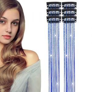Guirlande &agrave; cheveux &agrave; clipser, Clinquante &agrave; cheveux | Kit de guirlandes de &agrave; clipser, guirlandes de &agrave; paillettes f&eacute;eriques | Pince &agrave; f&eacute;erique &agrave; paillettes, m&egrave;ches scintillantes (dingriseng11111, neuf)