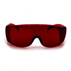 FREEMASCOT OD 4+ Lunettes de s&eacute;curit&eacute; laser &agrave; longueur d'onde 190-540 nm pour lumi&egrave;re laser typique de 405 nm, 450 nm, 520 nm, 532 nm pour &eacute;pilation, traitement laser, lunettes de protection des yeux (FreeMascot, neuf)
