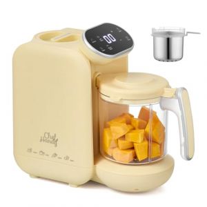 Chefhandy Robot Bébé Cuiseur Mixeur 5-en-1: Cuisson Vapeur, Mixage Automatique, Chauffe-Biberon – Mixeur Cuiseur Bébé Idéal pour Diversification Alimentaire (Victory  UK, neuf)
