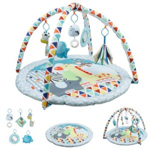 GoldEnough Tapis de jeu pour enfants de 0 &agrave; 6 mois avec jouets suspendus et tapis de sol pratiques pour les enfants de 0 &agrave; 36 mois (STRIKE GOLD TRADING LTD, neuf)