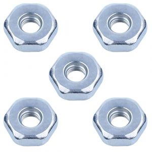 AUMEL 5 Pièces Écrou de Tronçonneuse pour STIHL MS170 MS171 MS180 MS181 MS250 MS251 MS211 MS390 et Plus de Modèles Universel M8 Ecrou pour Carter de Chaine (AUMEL STORE, neuf)