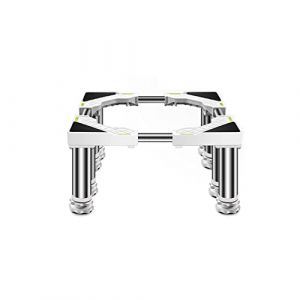 Base de Sèche-linge Scratch Prévention Base de Réfrigérateur Réglable Longueur/Largeur 45-65cm Socle Lave Linge Support pour lave-vaisselles fours 4/8/12 ventouse Pieds (Quincaillerie NO.1, neuf)