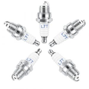 Lot de 3 Bougie d'allumage L7T pour NGK BPMR7A et Bo-sch WSR6F WSR5F et Plus de Bougies Allumag, Tron&ccedil;onneuse Tondeuse &agrave; gazon Petit Moteur Accessoire Pi&egrave;ces (CraftStore, neuf)