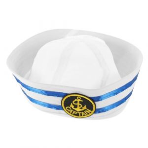 LIFKOME Casquette De Marin Chapeau De Pour Femme Chapeau De Capitaines Pour L'extérieur Chapeau De Femme Chapeau De De Bateau Chapeau De Soleil Polyester (hdybs, neuf)