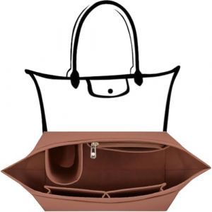 Organisateur de Sac en Feutre,Organisateur de portefeuille,pour Sac Longchamp Femme,orgaisateur pour sac Longchamp Pliage (Sooping, neuf)