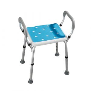 Tabouret De Douche R&eacute;glable Et Antid&eacute;rapant - Chaise De Douche pour Personnes &Acirc;g&eacute;es - Tabouret Douche Pliable Et M&eacute;dical - Si&egrave;ge De Bain pour Handicap&eacute;s - Chaise Salle De Bain Adulte (Vedhealthcare, neuf)