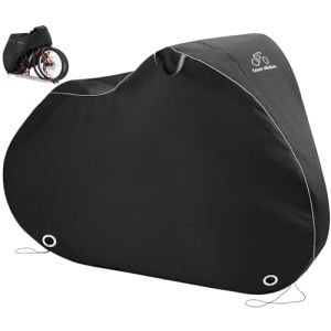 TeamObsidian Housse de Velo - Bache Exterieur Imperméable pour 1 Vélo - Abri en Matériau Ripstop très Résistant - Protection Constante par tous les Temps et toutes les Saisons (TeamObsidian SRL, neuf)