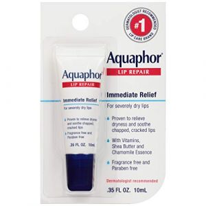Aquaphor Aquaphor Lip Repair Ointment Tube Immediate Relief, 0.35 oz (RATRAP, neuf)