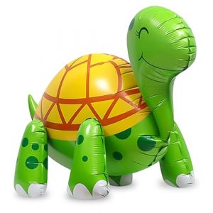 Ballon tortue,Airwalker Ballon Tortue,Gros gonflable g&eacute;ant animaux,Animal Feuille D'aluminium Ballons,gonflable 4D en forme de tortue,pour Les D&eacute;corations de F&ecirc;te sous La Mer Tortue (HUANGGONGZI LIMITED, neuf)