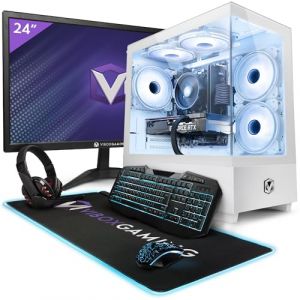 VIBOX V-174 PC Gamer Complet &bull; 23" &Eacute;cran &bull; AMD Ryzen 5 5500 4,2 GHz &bull; Nvidia RTX 5060 8 Go &bull; 16 Go RAM &bull; 1 to SSD &bull; Windows 11 &bull; WiFi (Vibox Gaming, neuf)
