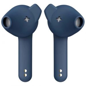 Defunc True Basic &Eacute;couteurs Intra-Auriculaires sans Fil &eacute;tanches IPX4 Bluetooth 5.0 avec Micro int&eacute;gr&eacute;, jumelage Automatique en Une &eacute;tape, Longue dur&eacute;e de Lecture et &eacute;tui de Chargement (Bleu) (Eurotronic, neuf)