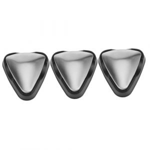 Beatifufu 3pièces Barre De Inoxydable Forme De Triangle Désodorisant Pour Réfrigérateur à Mains Éliminateur Odeurs Style Aléatoire Inoxydable (Camprilli, neuf)