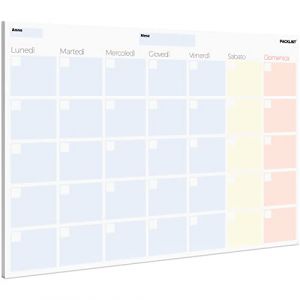 PACKLIST Planner Mensile Scrivania - Planning Mensile da Tavolo A4, Agenda Mensile, 25 Flogi - Monthly Planner - Agenda Appuntamenti - Calendario Mensile da Tavolo Perpetuo di Design Esclusivo (PACKLIST, neuf)