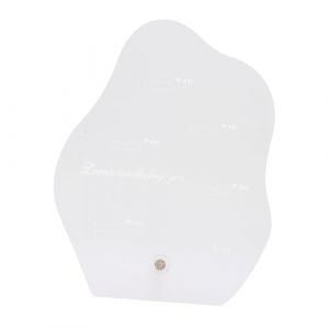 CALLARON Présentoir De Pour Vernis à Ongles Support De Manucure Pratique Pour Salon Et École Art Tablette Affichage De Faux Ongles Avec Finition Sablée (Raindrops On Roof, neuf)