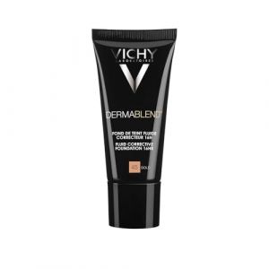 LABORATOIRES - Fond de teint Fluide Correcteur Haute Couvrance Teinte Gold (45) Dermablend VICHY | Fini onctueux et naturel | Id&eacute;al pour un teint parfait | le tube de 30 ml | LOT DE 1 (ViveVers, neuf)