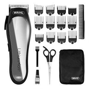 Tondeuse &eacute;lectrique Wahl, rasoir, tondeuse &agrave; cheveux pour hommes, tondeuse avec ou sans fil au lithium, charge rapide, qualit&eacute; professionnelle, kit de tondeuse, kit de coupe de cheveux familial (EUROSELL LIMITED, neuf)
