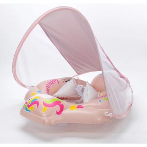 ALLY Kids Bou&eacute;e B&eacute;b&eacute; Piscine et Plage avec Pare-Soleil Amovible Anti UV (UPF 50+) I Baby Float I Ceinture Gonflable Enfant I Jeux d&rsquo;Eau &ndash; S&eacute;curit&eacute;, Confort et Plaisir dans l&rsquo;Eau (ALLY BRANDS, neuf)