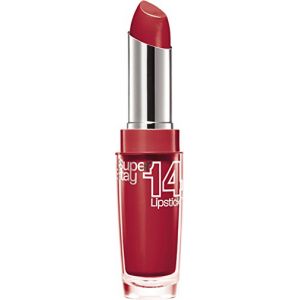 Gemey Maybelline Rouge à Lèvres Superstay 14H 540 Ravishing Red (Je Sens le Bonheur, neuf)
