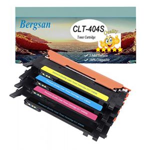 Bergsan 4 Cartouche de Toner XL compatible pour Samsung CLT-P404C pour Samsung Xpress C430 C430W C480 C480W C480FN C480FW Xpress SL-C430 SL-C430W SL-C480 SL-C480W SL-C480FN SL-C480FW (Bergsan, neuf)