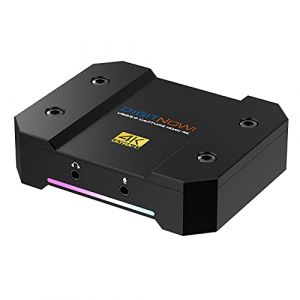 DIGITNOW! Carte de Capture vidéo, 4K/2K/1080P 120 FPS HDR Zero-Lag Passthrough, périphérique de Capture de Jeu Full HD USB3.0, Ultra-Faible Latence,Enregistrement et Streaming pour PC,PS5,Xbox,Switch (DIGITLIFE SRLS, neuf)