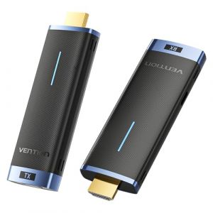 Vention HDMI sans Fil 50 m, Transmetteur HDMI sans Fil 1080P@60Hz Plug & Play, &Eacute;metteur R&eacute;cepteur Support 5G 2,4/5 GHz Diffusion Vid&eacute;o Audio, Compatible PC Ordinateur Portable Moniteur Projecteur TV (VENTION Official Store, neuf)
