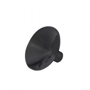 Lot de 10 fl&egrave;ches &agrave; ventouse en caoutchouc pour entra&icirc;nement cible, avec pointes souples, compatibles avec tiges de fl&egrave;che de 7,6 mm, jeu de fl&eacute;chettes de jardin en plein air pour adultes (noir) (Fadianshop, neuf)