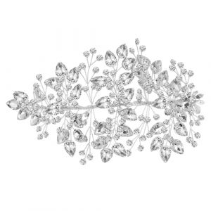 Beavorty Coiffe De Mariée Coiffe De Mariée Coiffe De Mariage Pour Femmes Coiffes De Mariée Pour Mariage Accessoires De Cheveux En Strass Pour Femmes Coiffe De Mariage Pour Mariée Cheveux (T Innovation·HX, neuf)