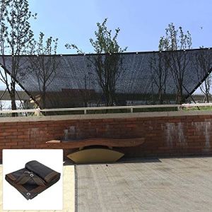 Toile D'ombrage,filet D'ombrage Protection Solaire,couvertures De Plantes De Serre,b&acirc;che D'ombrage Anti-uv,cl&ocirc;ture De Protection Noire,coupe-vent,anti-&acirc;ge,54 Tailles,3.5x7m/11.5x23ft (HengDamai, neuf)