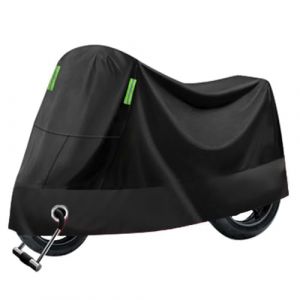 AALXF Housse Moto Exterieur pour Yamaha NMAX155 NMAX125 N-Max 125 155 X-Max 300 MT15 MT125,Oxford avec Trou de Serrure, Protection Contre la Poussi&egrave;re Neige Pluie Vent UV B&acirc;che pour Scooter V&eacute;lo (LiuXaofei, neuf)