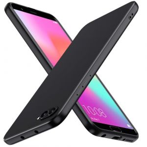 ivoler Noir Mat Coque pour Honor View 10 avec Protection Cam&eacute;ra, Ultra Mince &Eacute;tui de Protection en Silicone Antichoc, Souple TPU Anti-Rayures Bumper Housse (AYRmall-AMFR, neuf)