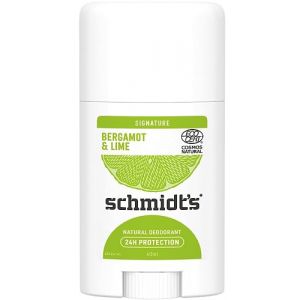 Schmidt's Natural Déodorant en stick Bergamote + Lime Signature pour une fraîcheur longue durée, 1 x 40 ml (winwingoods, neuf)