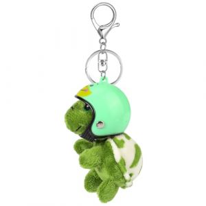 MWOOT Mignon Porte clés Peluche douce Tortue Pendentif Porte clés Personnalisé Voiture Porte clés Sac à dos Sac à main Charmes Cadeau pour femmes et filles, Vert (Sopdy-eu, neuf)