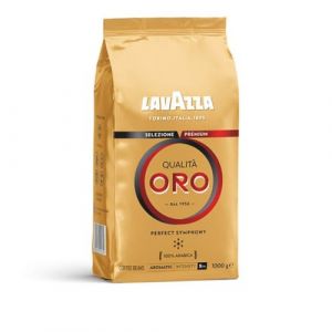 Lavazza Grains de caf&eacute; Qualit&agrave; Oro, 1 paquet (1 x 1 kg) (ZYRAFKAEU, neuf)