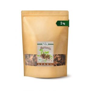 Biojoy BIO-Anis &eacute;toil&eacute; enti&egrave;re (1 kg), th&eacute; d'anis, sans additifs (Illicium verum) (Biojoy, neuf)